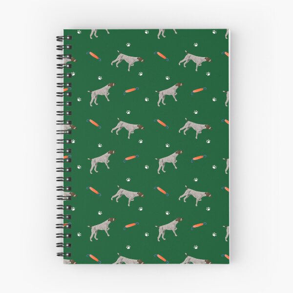 Item preview, German Shorthaired Pointer with Bumper Toy and Paw Print | Dog Lover Design designed and sold by yashiki.