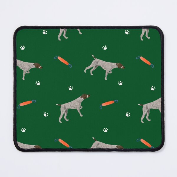 Item preview, German Shorthaired Pointer with Bumper Toy and Paw Print | Dog Lover Design designed and sold by yashiki.