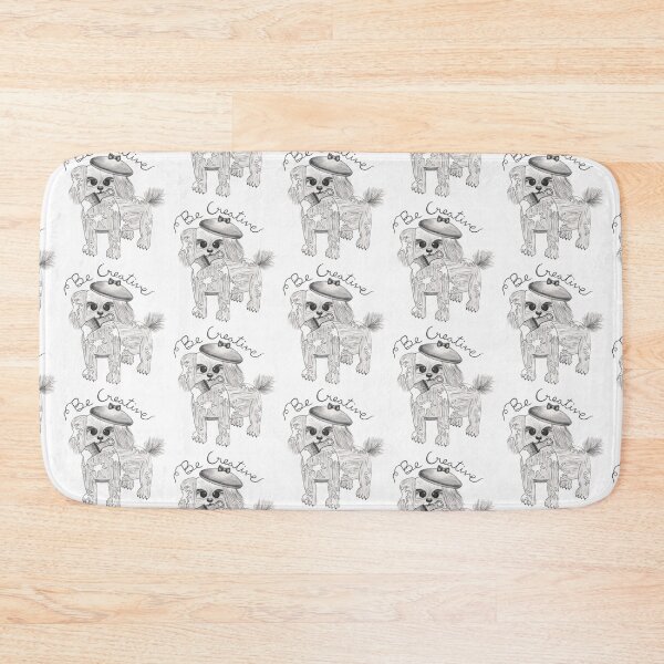 Item preview, "Be Creative" Cute Maltese Puppy Painting designed and sold by AddyArt123.