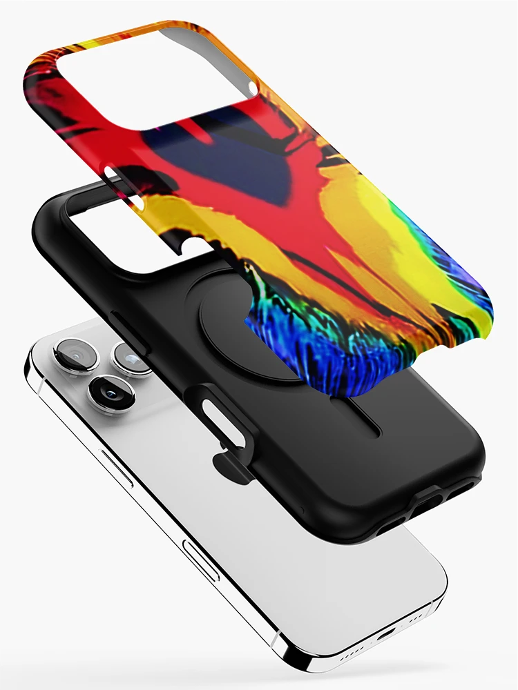 Thumbnail 2 of 4, iPhone Case, Colorful Exploding Heart; designed and sold by StickerApe.