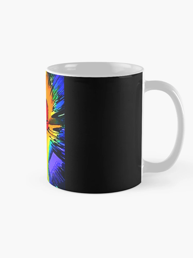 Thumbnail 3 of 6, Coffee Mug, Colorful Exploding Heart; designed and sold by StickerApe.