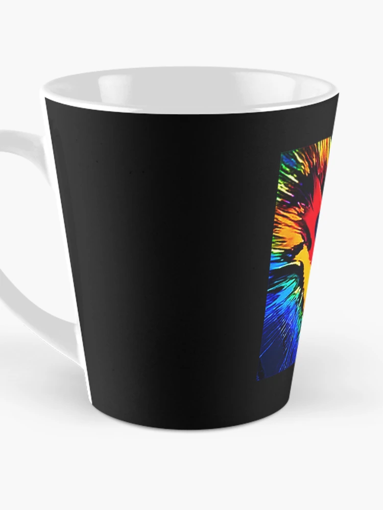 Thumbnail 3 of 4, Coffee Mug, Colorful Exploding Heart; designed and sold by StickerApe.