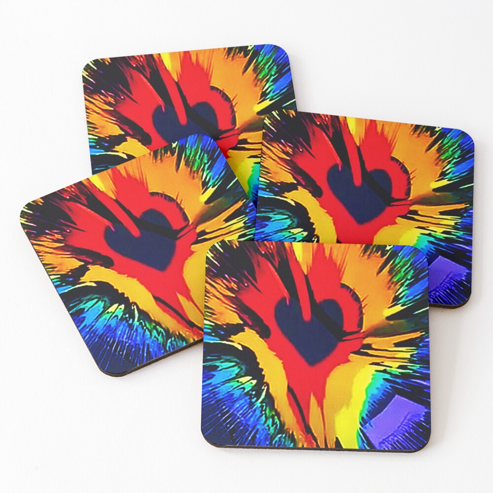 Item preview, Coasters (Set of 4) designed and sold by StickerApe.