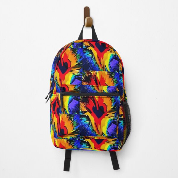 Item preview, Colorful Exploding Heart; designed and sold by StickerApe.