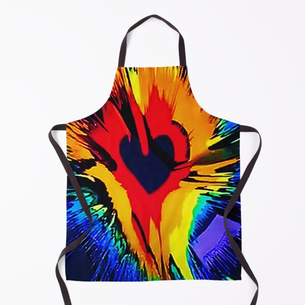 Item preview, Colorful Exploding Heart; designed and sold by StickerApe.