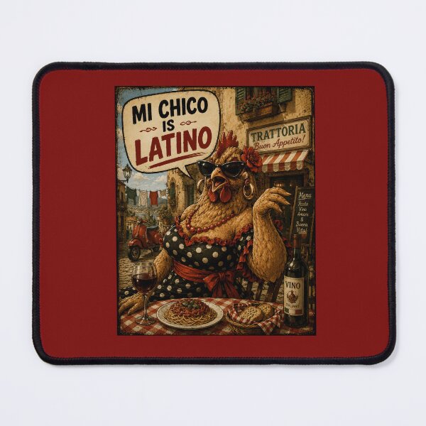 Item preview, Mi Chico Is Latino Funny Chicken Pun Design designed and sold by Hornace88studio.