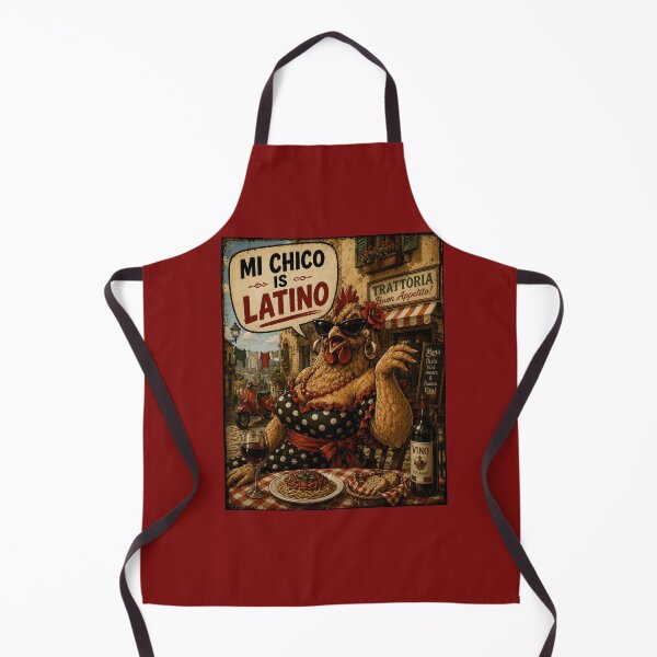 Item preview, Mi Chico Is Latino Funny Chicken Pun Design designed and sold by Hornace88studio.