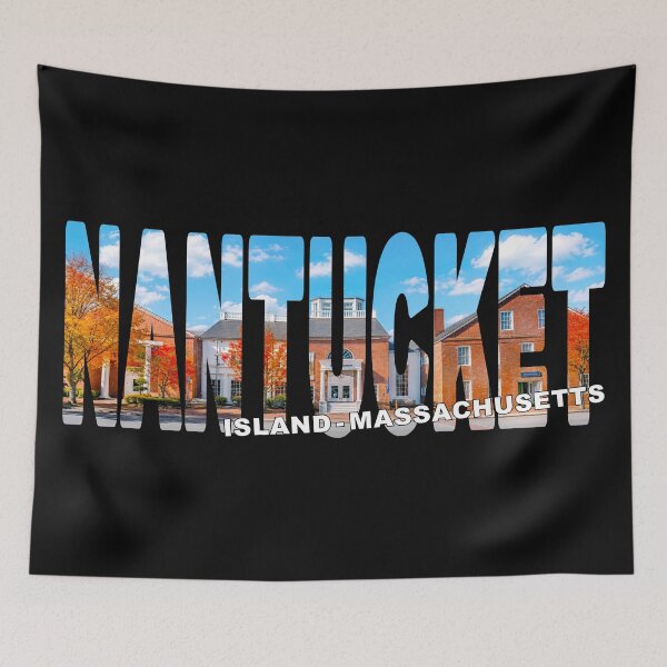 Item preview, NANTUCKET Island Massachusetts - USA Historic Whaling Museum Sunny Day designed and sold by Adam Gormley.