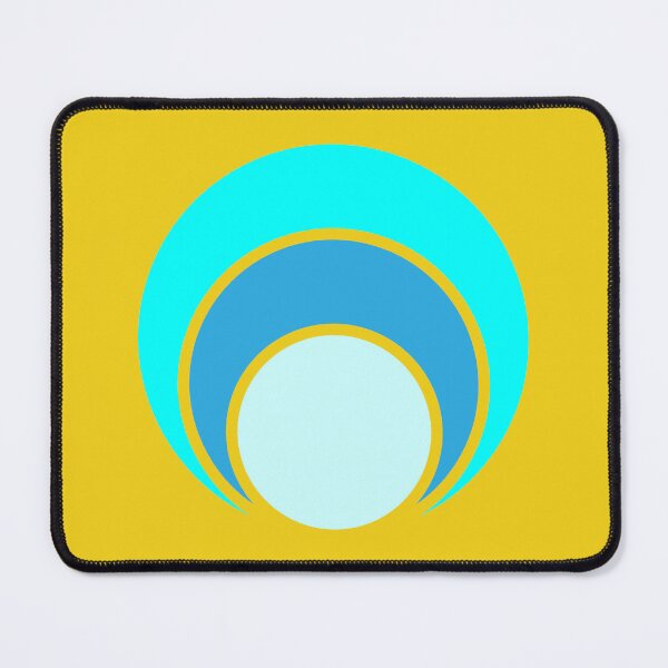 Item preview, Blue Retro Sunrise Graphic designed and sold by itsmidnight.