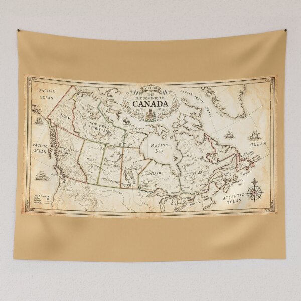 Item preview, Canada Map designed and sold by Echo Aesthetics.