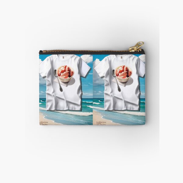 Item preview, T-Shirt in the Sky with Ice Cream designed and sold by Katherine Anne Michelle Minerva.
