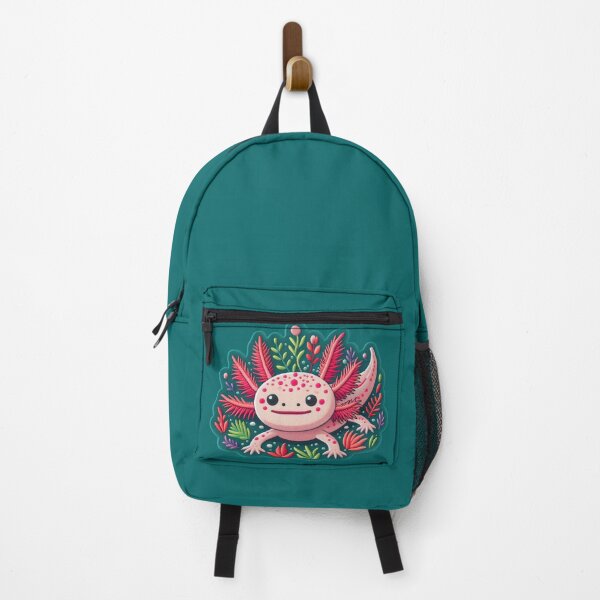 Item preview, Pink Axolotl | Whimsical Amphibian Art designed and sold by pixiedustpaint.