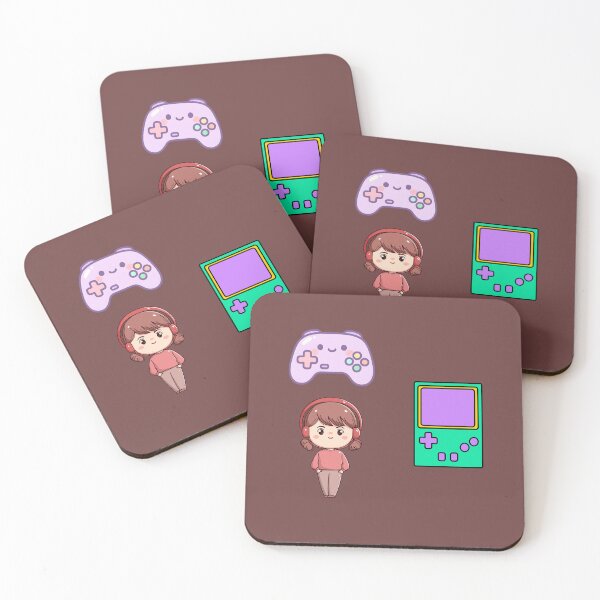 Item preview, Cute Pastel Retro Gamer Girl Sticker Pack designed and sold by WISDOMCHARLES.
