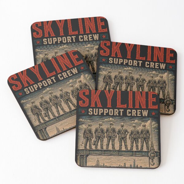 Artikelvorschau, Skyline Support Crew Local Union Ironworker Brotherhood entworfen und verkauft von RoyalOrderGallery.