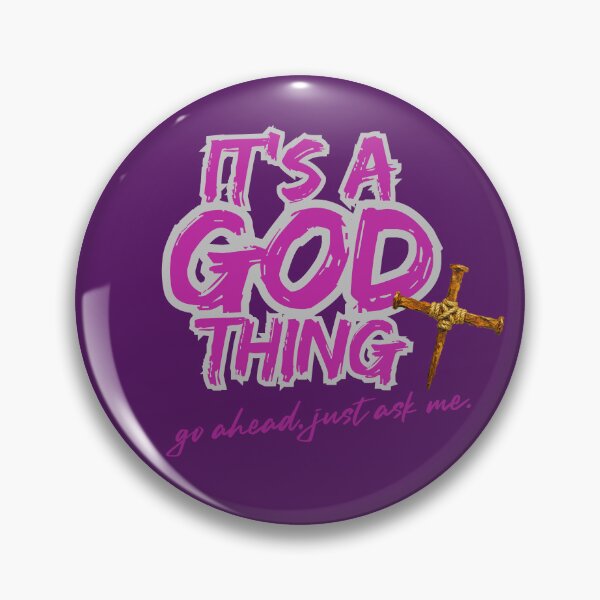 Item preview, It's a GOD thing - grape designed and sold by Cane & Abel Creations ..