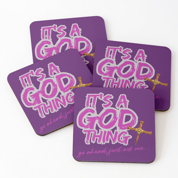 Item preview, It's a GOD thing - grape designed and sold by Cane & Abel Creations ..