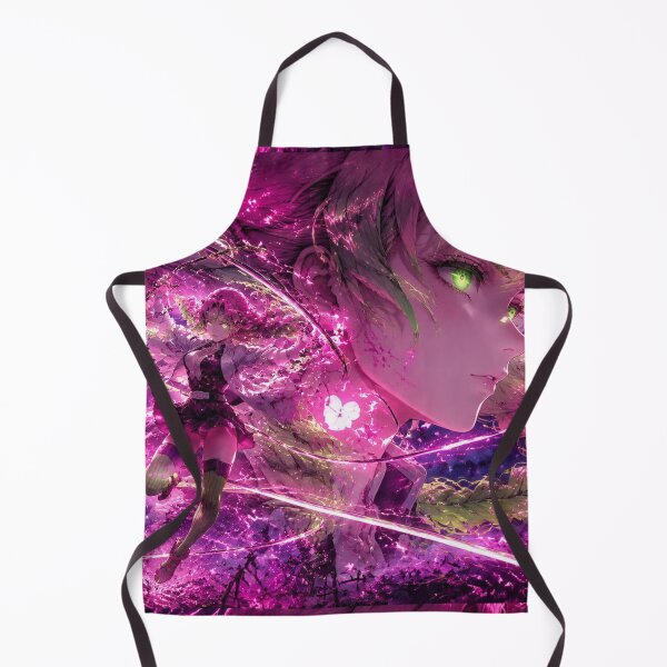Item preview, Pink Blossom Serpent Warrior Anime Fantasy | Floral Katana Aesthetic Art Print designed and sold by Dyan4.