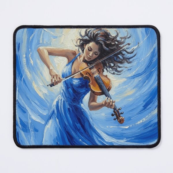 Item preview, Violin Player Starry Night Van Gogh designed and sold by sportfantees.