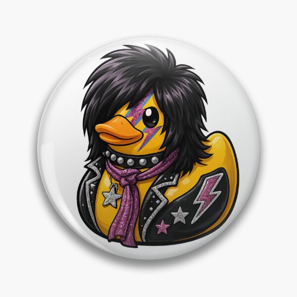 Item preview, Rubber Duck Glam Rock designed and sold by Thor-stone.