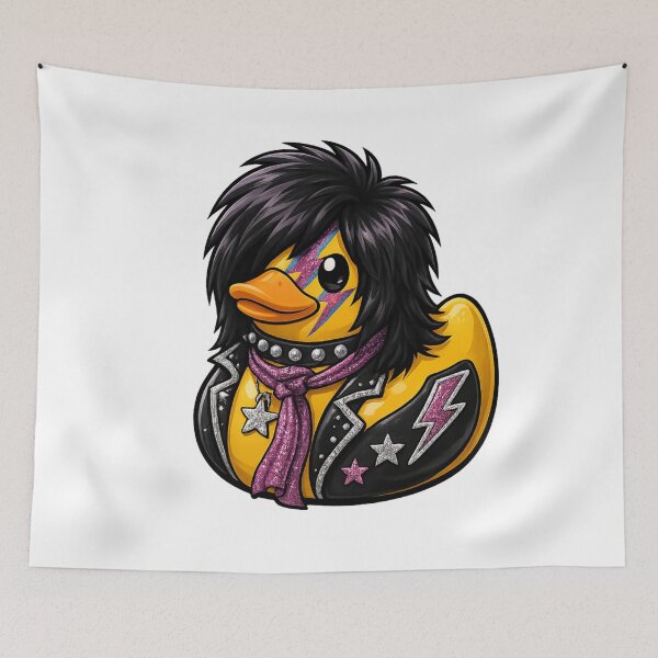 Item preview, Rubber Duck Glam Rock designed and sold by Thor-stone.