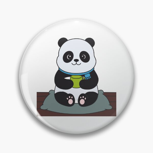 Item preview, ​Cozy Bao the Panda with Mug - Cute Chonkibao Design designed and sold by Chonkibao.