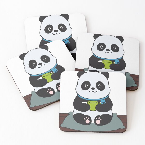 Item preview, ​Cozy Bao the Panda with Mug - Cute Chonkibao Design designed and sold by Chonkibao.