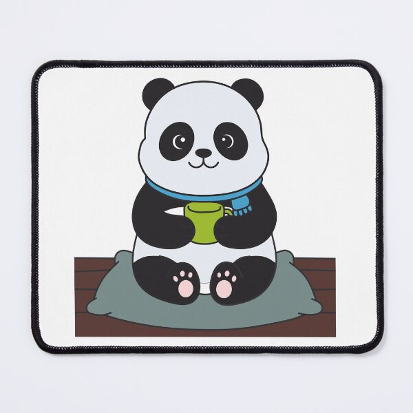 Item preview, Cozy Bao the Panda with Mug - Cute Chonkibao Design designed and sold by Chonkibao.