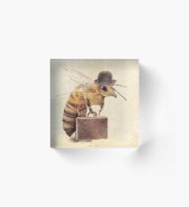 Worker Bee Acrylic Block