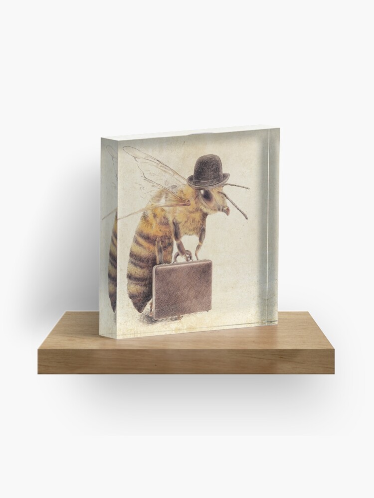 Thumbnail 1 of 5, Acrylic Block, Worker Bee designed and sold by Eric Fan.