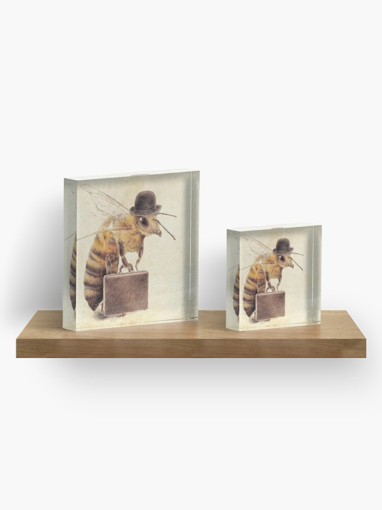 Acrylic Block, Worker Bee designed and sold by Eric Fan