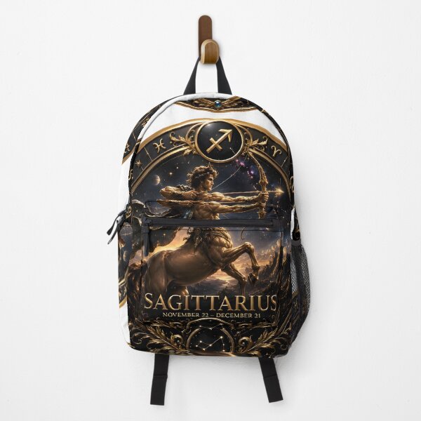 Item preview, Sagittarius Golden Zodiac Centaur Archer designed and sold by Zodiac Celestial Art.