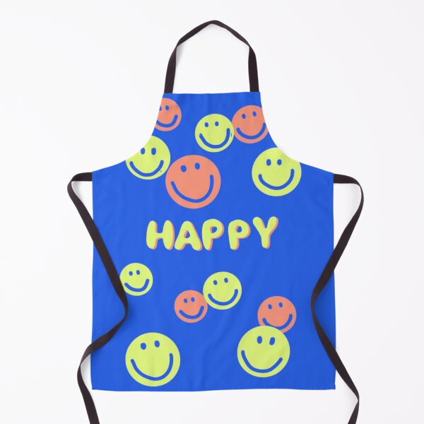 Item preview, Aesthetic Pastel Happy Typography with Cute Retro Smiley Faces designed and sold by NinaeDitmotion.