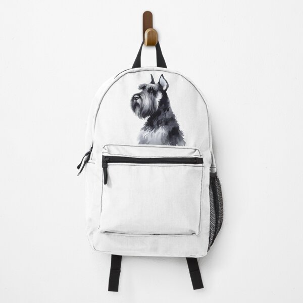 Item preview, Miniature Schnauzer Portrait | Elegant Schnauzer Illustration designed and sold by pixiedustpaint.