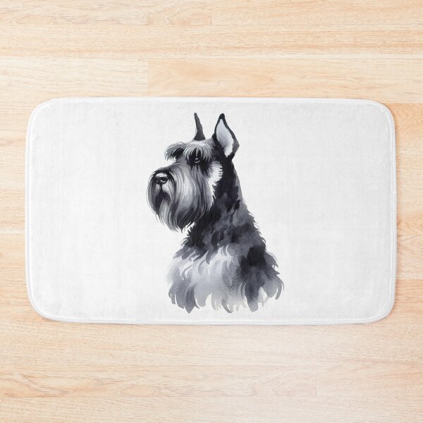 Item preview, Miniature Schnauzer Portrait | Elegant Schnauzer Illustration designed and sold by pixiedustpaint.