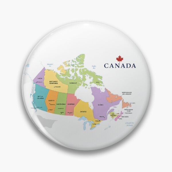 Item preview, Canada Map designed and sold by Echo Aesthetics.
