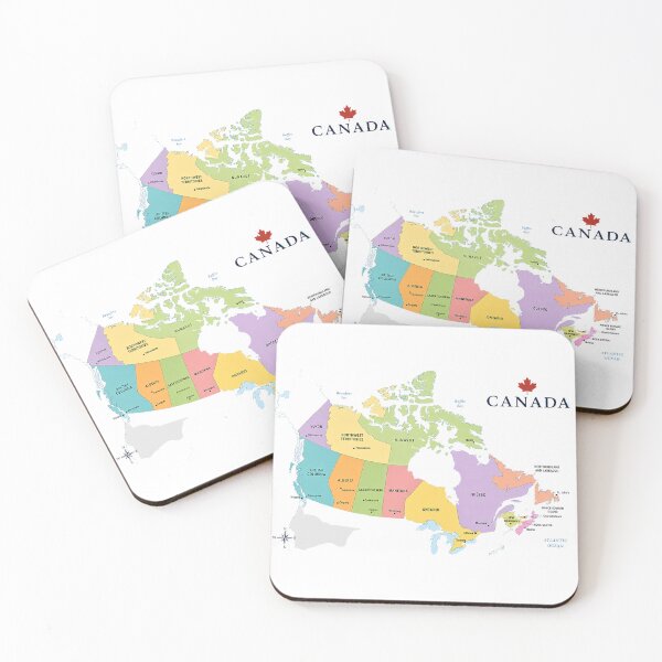Item preview, Canada Map designed and sold by Echo Aesthetics.