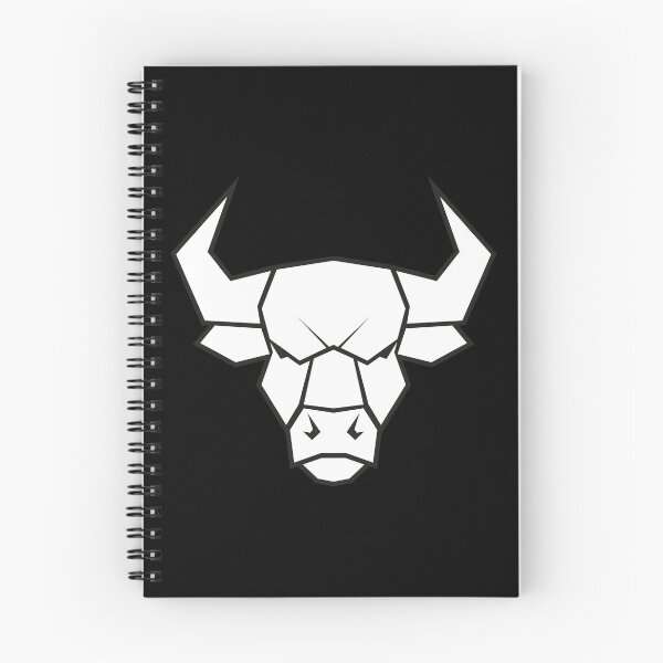 Item preview, Black and White Bull Head – Minimalist Western Bull Skull Style Design designed and sold by MerlinWear.