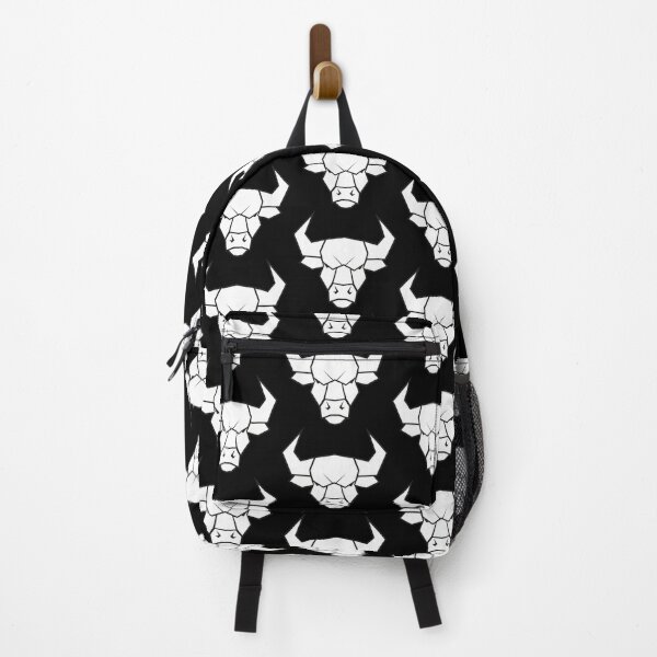 Item preview, Black and White Bull Head – Minimalist Western Bull Skull Style Design designed and sold by MerlinWear.