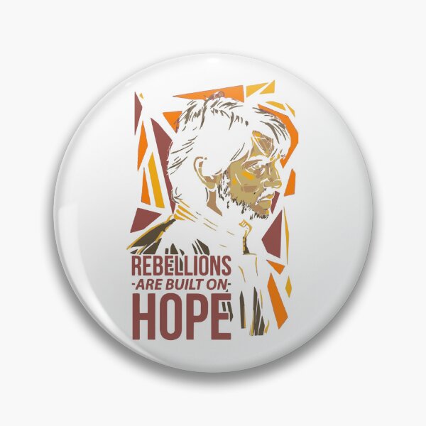 Item preview, Cassian Andor | Rebellions Are Built on Hope | Star Wars Quote Artwork designed and sold by DawnColony.