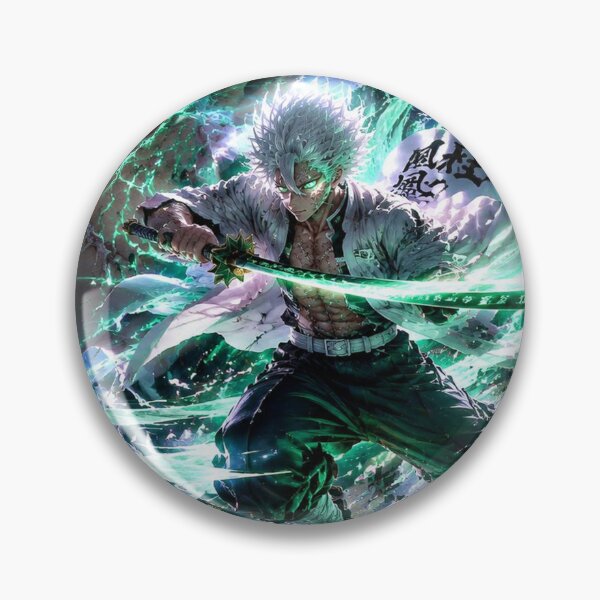 Item preview, Emerald Wind Dragon Swordsman | Epic Anime Samurai Fantasy Wall Art designed and sold by Dyan4.