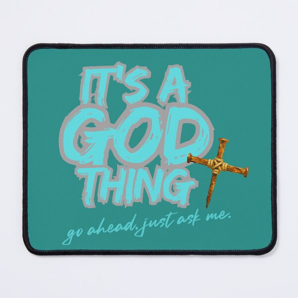 Item preview, It's a GOD thing - wintermint designed and sold by Cane & Abel Creations ..