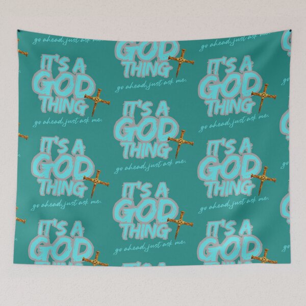 Item preview, It's a GOD thing - wintermint designed and sold by Cane & Abel Creations ..