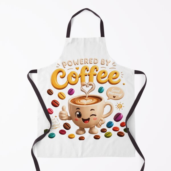 Item preview, Powered by coffee designed and sold by Tunarite.