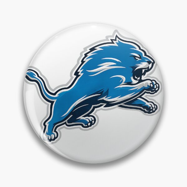 Item preview, Detroit Lions NFL Logo Mascot Drawing Design designed and sold by Luke Foran Sports Art.