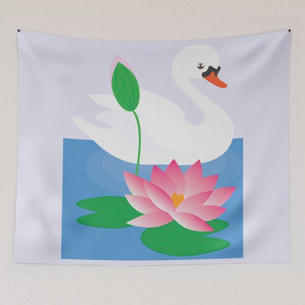 Item preview, Swan designed and sold by ROSE ANN BANILAR.