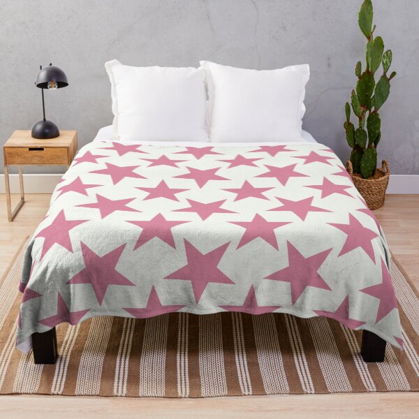 Item preview, Dusty Pink Star Pattern | Blush Pink and White Stars | Preppy Pink Star | Soft Pink Star Pattern | Minimalist Dusty Rose Star Print | Cute Pink Starry Design | Classic Star Shape Pattern designed and sold by VivaFy.