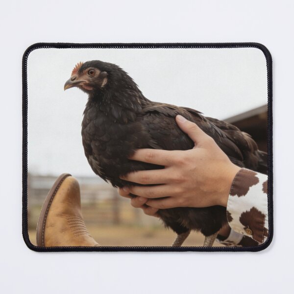 Item preview, Gift For Farmer Black Hen Artwork For Ranch Family Countryside Wall Decor Homestead Housewarming Present Rustic Western Farm Keepsake designed and sold by Kzara Visual.