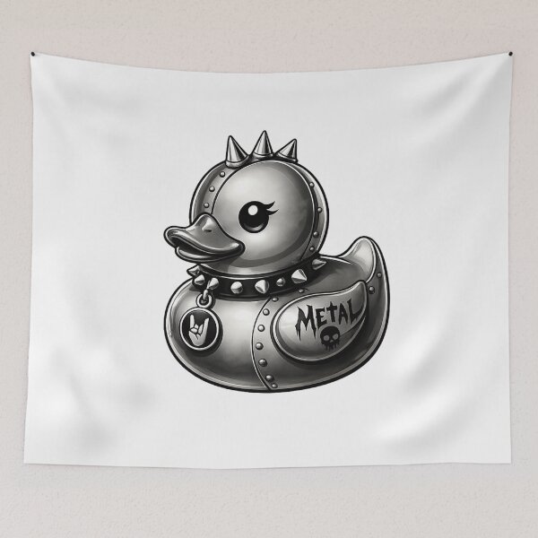 Item preview, Rubber Duck Heavy Metal designed and sold by Thor-stone.