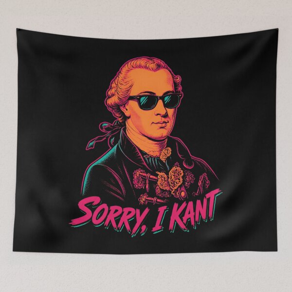 Item preview, Sorry I Kant Philosophy Pun designed and sold by Victor Shadehorn.