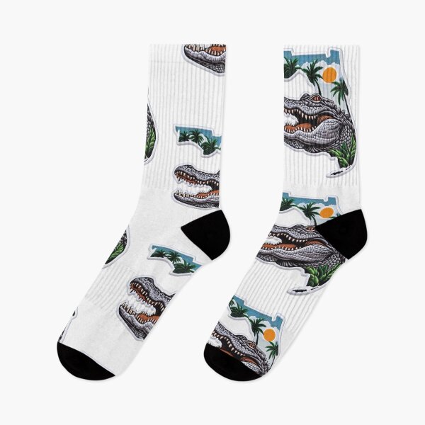 Item preview, Florida Alligator | Sunshine State Gator Illustration designed and sold by pixiedustpaint.